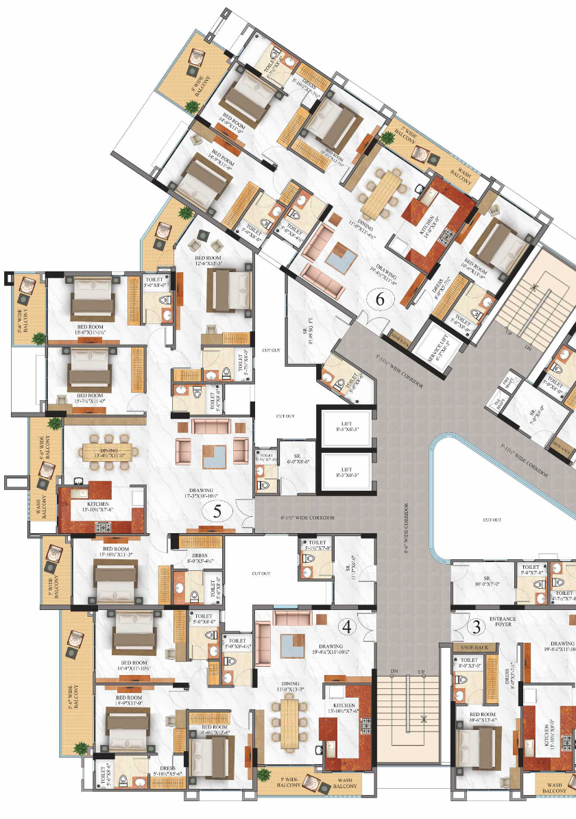 Premium Flats in Bani Park Panipech Jaipur